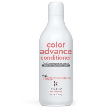 Кондиціонер підтримуючий колір для волосся - KROM COLOR ADVANCE conditioner, 1000 мл