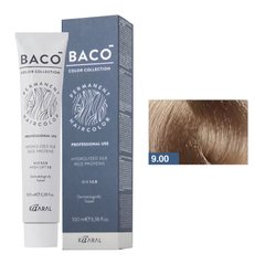 9/00 Фарба для волосся Kaaral BACO color collection - перловий блонд, 100 мл