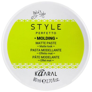 Kaaral Style Perfetto MOLDING Матова паста для текстурування волосся Matte Paste 80 мл.