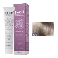10/12 Краска для волос Kaaral BACO color collection - очень светлый блондин пепельно-фиолетовый, 100 мл.