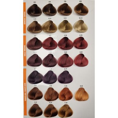 8 mandorle Мигдаль. Стійка крем-фарба для волосся Color One KROM, 100 мл