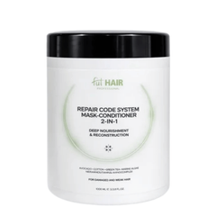 Маска-кондиционер FutHAIR Repair Code 2-in-1 Mask-Conditioner восстанавливающая для поврежденных волос, 1000 мл