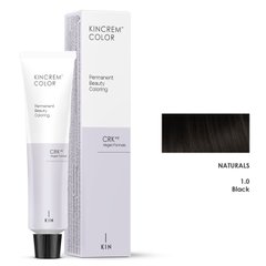 1/0 Краска для волос Kincream Color CRK+V Испания Натуральный - Черный 100 мл
