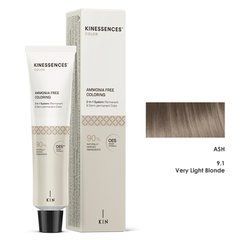 9/1 Фарба для волосся безаміачна Kinessences Color OES+V - Попіл Дуже світлий блондин, 100 мл