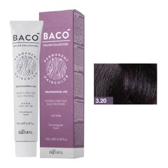 3/20 Фарба для волосся Kaaral BACO color collection - фіолетовий каштан, 100 мл