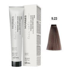 9/23 Краска для волос Kaaral Maraes Vegan Permanent Hair Color - Очень светлый блондин фиолетово-золотистый, 100 мл
