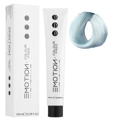 Срібний Стійка безаміачна крем-фарба для волосся KROM Emotion Colour Free, 100 мл
