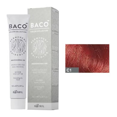 C1 Краска для волос Kaaral BACO color collection - медный микстон, 100 мл.