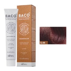 5/44 Краска для волос Kaaral BACO color collection - светлый каштан интенсивный медный, 100 мл.