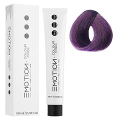 Темно-фиолетовый Стойкая безаммиачная крем-краска для волос KROM Emotion Colour Free, 100 мл