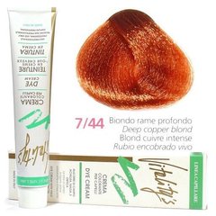 7/44 Фарба для волосся з екстрактами трав Vitality’s Collection – Інтенсивно-мідний блонд, 100 мл