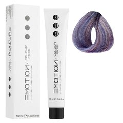 Фіолетовий Стійка безаміачна крем-фарба для волосся KROM Emotion Colour Free, 100 мл