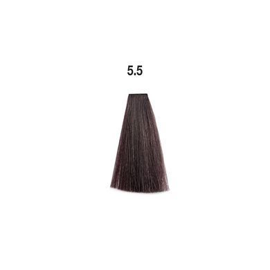 5/5 Фарба для волосся Kaaral Maraes Vegan Permanent Hair Color - Світло-коричневий махагон, 100 мл
