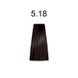 5/18 Фарба для волосся Kaaral Baco Color Fast 10 MIN світлий каштан попелясто-коричневий, 100 мл
