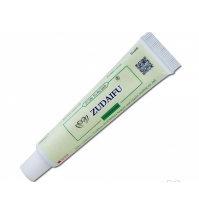 Китайский натуральный антибактериальный крем для кожи ZUDAIFU Зудайфу, 15 гр